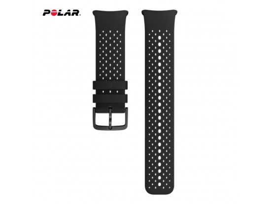 Polar Pacer Pro silikonski pašček carbon grey 20mm 91010700