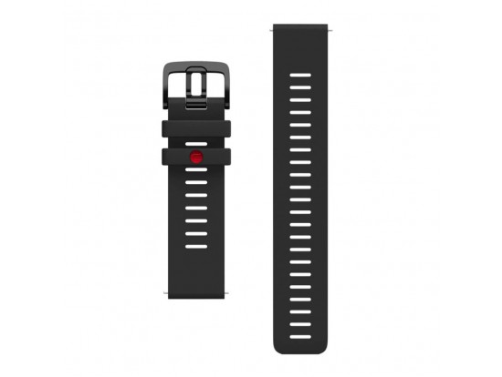 Polar SET 22mm silikonski pas pašček za VANTAGE M, M2, M3, GRIT pašček za uro črna  velikost od S do L