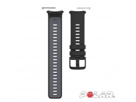 Polar Silikonski zapestni pašček Polar Vantage V2 črna wristband 91083654