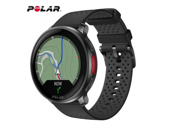 POLAR Vantage V3 Night Black Premium Multisport Watch AMOLED akcija črni petek 
