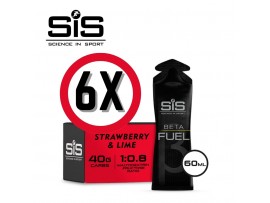 SiS BETA FUEL  gel 60 ml jagoda limeta 6 kosov 
