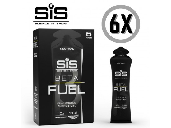SiS BETA FUEL  gel 60 ml nevtralen 6 kosov