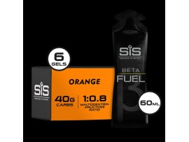 SiS BETA FUEL  gel 60 ml pomaranča 6 kosov 