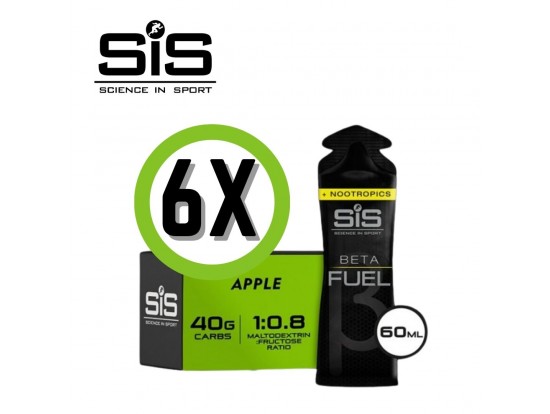 SiS BETA FUEL + NOOTROPICS gel 60 ml 6 kosov apple