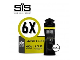 SiS BETA FUEL + NOOTROPICS gel 60 ml 6 kosov limona limeta
