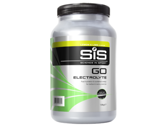 SiS GO Electrolyte 1600g LIMONA - športni napitek med treningom ali tekmovanjem