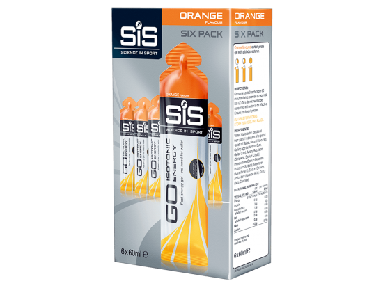 SiS GO Isotonic GEL POMARANČA 6 kosov