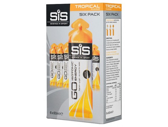 SiS GO Isotonic GEL TROPSKO SADJE 6 kosov 