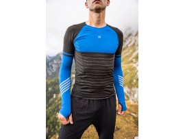 SPORT-HG moška dolga majica BARROW modra