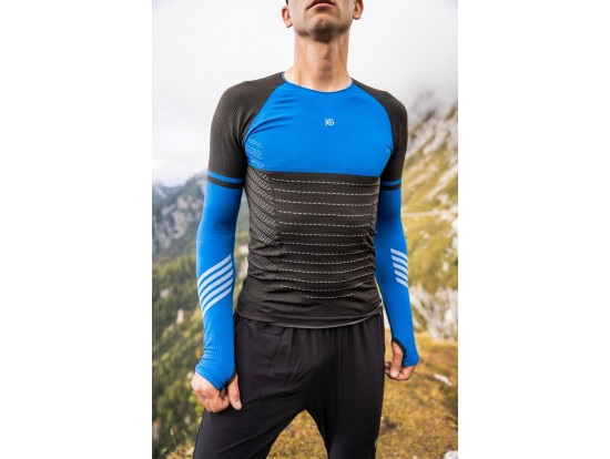 SPORT-HG moška dolga majica BARROW modra