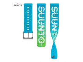 SUUNTO Athletic 6 22 mm Power Blue – silikonski pašček S + M, moder
