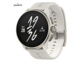 SUUNTO RACE S Powder Gray – unisex GPS športna ura z zemljevidi, svetlo siva