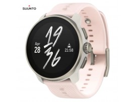 SUUNTO RACE S Powder Pink – unisex GPS športna ura z zemljevidi, svetlo rožnata
