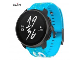 SUUNTO RACE S Power Blue – unisex GPS športna ura z zemljevidi, modra