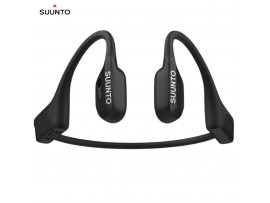 Suunto Wing 2 odprte športne črne slušalke z vibracijskim prenosom zvoka