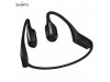 Suunto Wing 2 odprte športne črne slušalke z vibracijskim prenosom zvoka