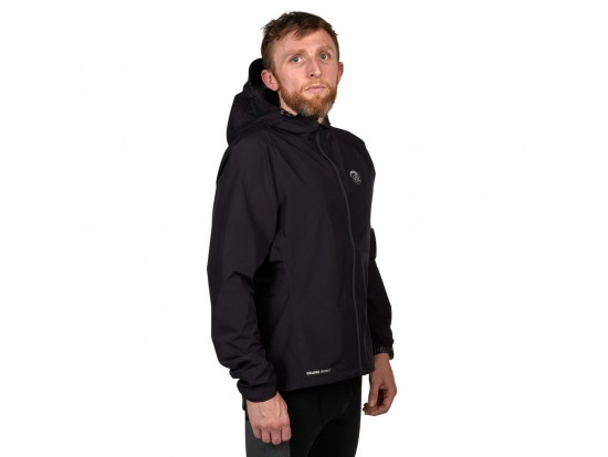 ULTIMATE DIRECTION ČRNA - Deluge  ANORAK VETROVKA za tek in pohodništvo